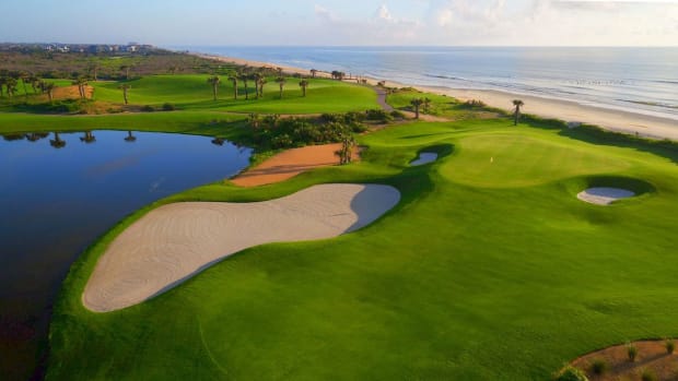 Hammock Beach Ocean Course 17th green 